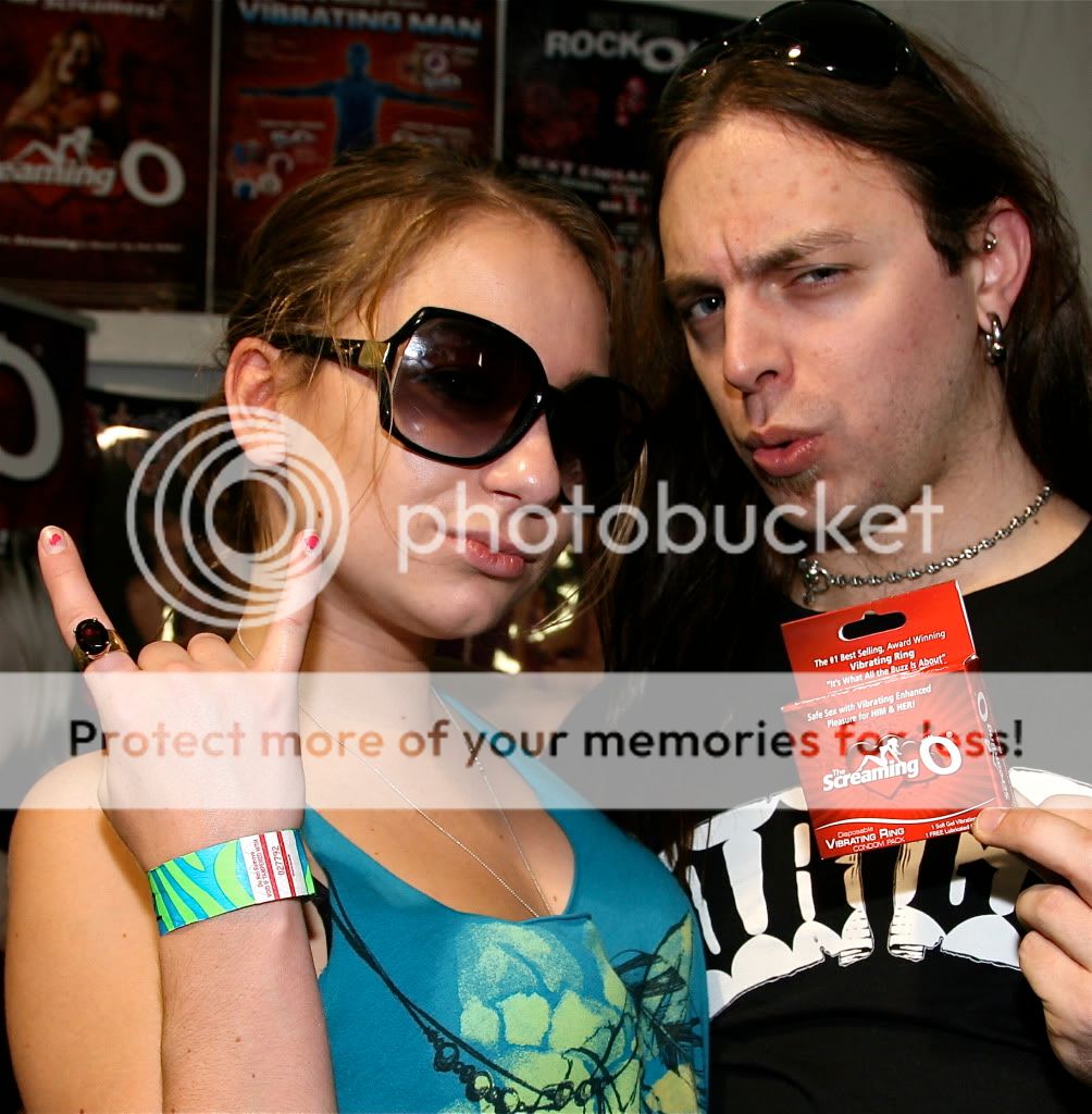 Matt Tuck Of Bullet For My Valentine Along With Katie From The BAL